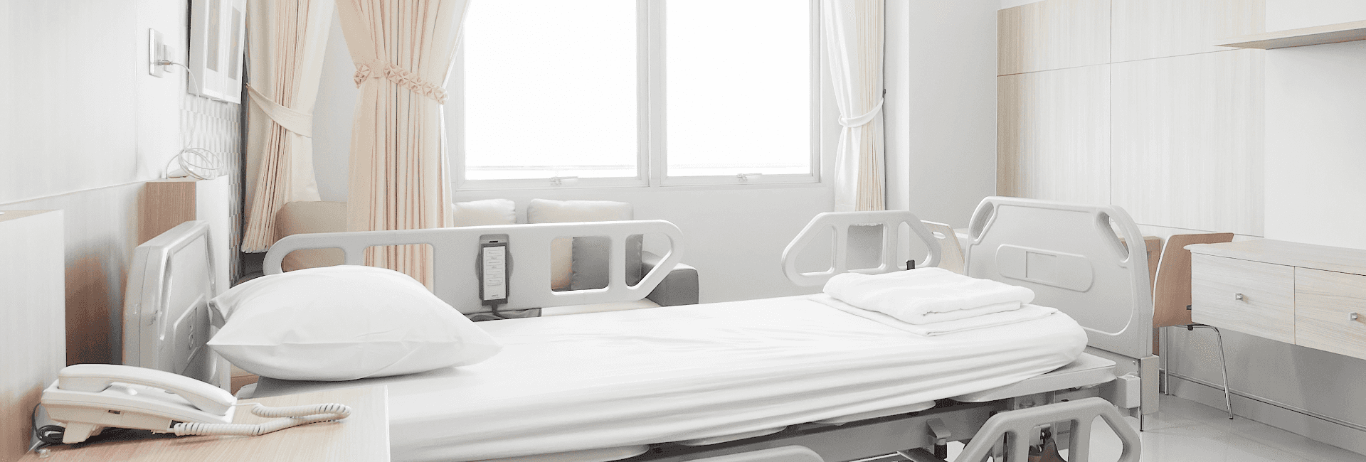 Patient Bedding Recovery Room 1920X650